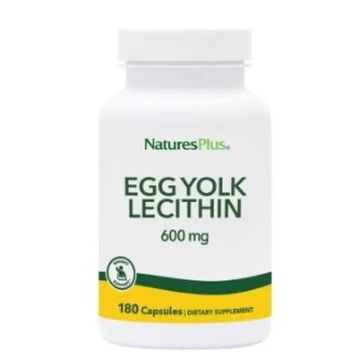 Natures Plus Lecitina De Huevo 600Mg. 180Cap.