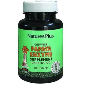 Natures Plus Papaya Enzime 180Comp. Masticable