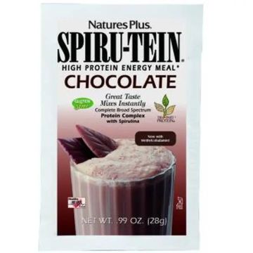 Natures Plus Spiru-Tein Chocolate 28Gr.Sbrs.