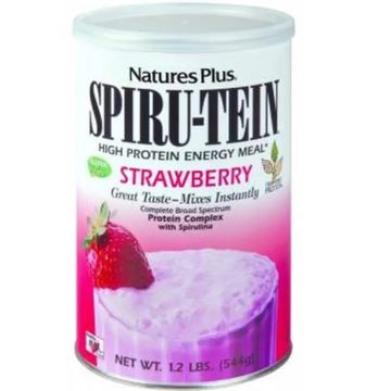 Natures Plus Spiru-Tein Fresa 544Gr.