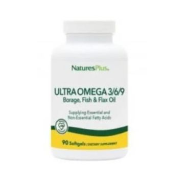 Natures Plus Ultra Omega 3-6-9 90Perlas