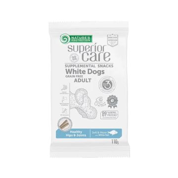 Natures Protection Superior Care White Dogs Snack Para Perros, 110Gr