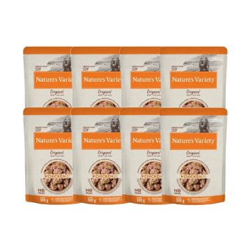 Nature'S Variety Canine Adult Original Pate Med Max Pollo, 8 x 300 g, comidahúmeda para perros