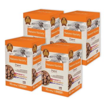 Nature'S Variety Canine Adult Original Pate Mini Multipak 4X150Gr, comida húmedapara perros