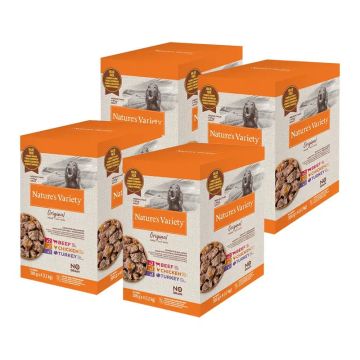 Nature'S Variety Canine Original Adult Pate Med Max Pack 4X300Gr, comida húmedapara perros