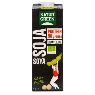 Naturgreen Bebida De Soja Protein Bio, 1L