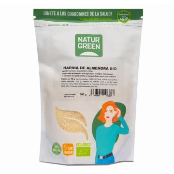 Naturgreen Harina De Almendra Bio, 300 g