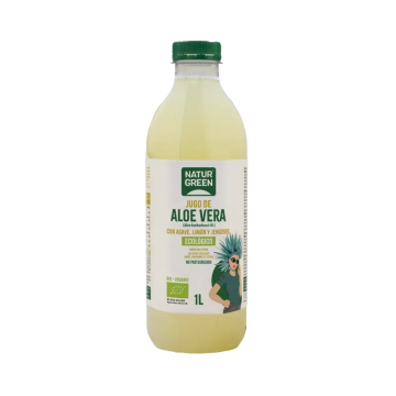 Naturgreen Jugo De Aloe Vera Con Agave, Limón Y Gengibre, 1 l