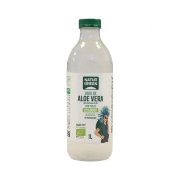 Naturgreen Jugo De Aloe Vera Con Pulpa, 1 l