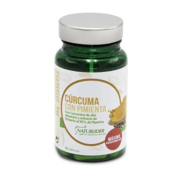 Naturlider Curcuma Con Pimienta  30 cápsulas