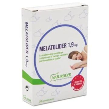 Naturlider Melatolider Melatonina 19Mg. 30 Comprimidos