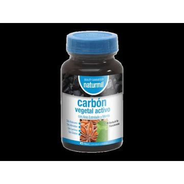 Naturmil Carbon Activado Compuesto  45 cápsulas
