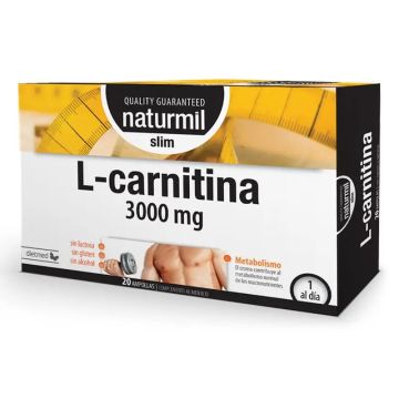 Naturmil L-Carnitina Slim  20 ampollas de 3000 mg