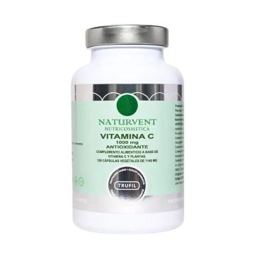 Naturvent Vitaminas Vitamina C, 120 cápsulas