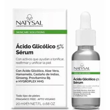 Natysal Acido Glicolico 5% Sérum 20Ml.