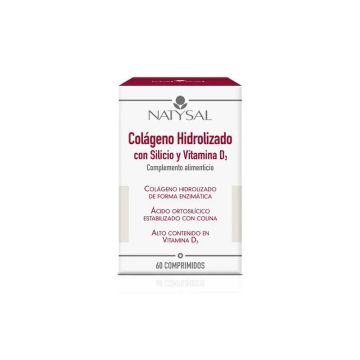 Natysal Colageno Con Silicio Vit D3 , 60 comprimidos
