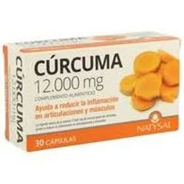 Natysal Curcuma + Bioperine ( Pimienta Negra) 30 Cápsulas