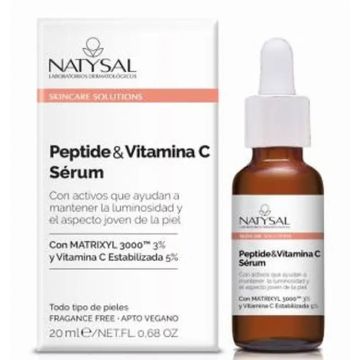 Natysal Peptide & Vitamina C Sérum 20Ml.