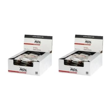 Ndl Pro-Health Gel Energético Sin Cafeína Sabor Cola, Pack De 12X60 Gr, 2Unidades