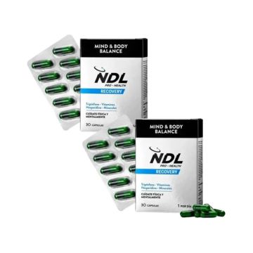 Ndl Pro-Health Mind & Body Balance, Triptófano Con Magnesio Y Vitamina B6, 2X30Cápsulas