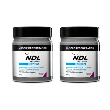 Ndl Pro-Health Regeneración Muscular, Bcaas 2:1:1, Glutamina, Frutas Del BosquePolvo, 2X300 Gr