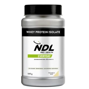 Ndl Pro-Health Whey Protein Isolate – Proteína Isolada, Pure Vanilla Bliss , 500g