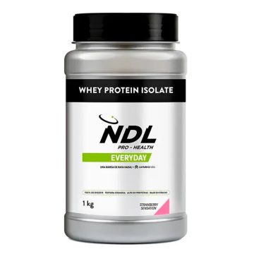 Ndl Pro-Health Whey Protein Isolate – Proteína Isolada, Strawberry Sensation , 1kg