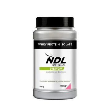 Ndl Pro-Health Whey Protein Isolate – Proteína Isolada, Strawberry Sensation ,500 g