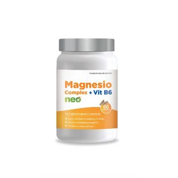 Neo Magnesio Complex + Vit B6, 60 Cápsulas