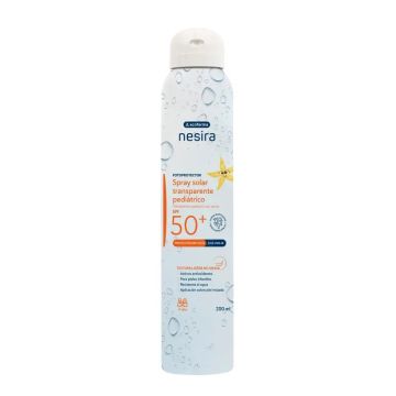 Nesira Spray Solar Transparente Pediátrico SPF50+, 200 ml