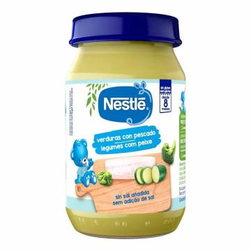 Nestlé Tarritos Savoury De Verduras Con Pescado , 190g