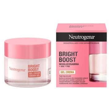Neutrogena Bright Boost Crema Facial Hidratante Antiedad, 50 ml