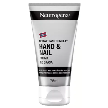 Neutrogena Crema de Manos y Uñas, Reparadora y Fortalecedora, 75 ml