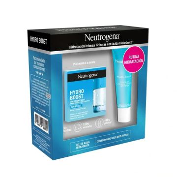 Neutrogena Hydro Boost Pack Crema Gel de Agua 50ml + Contorno Ojos 15ml