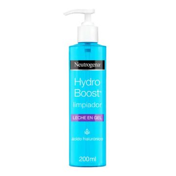 Neutrogena Hydro Boost Leche Limpiadora Hidratante en Gel, 200 ml