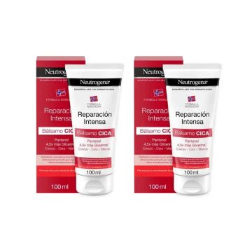 Neutrogena Reparación Intensa Bálsamo Cica, 2X100 Ml