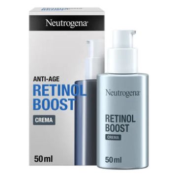 Neutrogena Retinol Boost Crema Hidratante Facial Antiarrugas, 50 ml