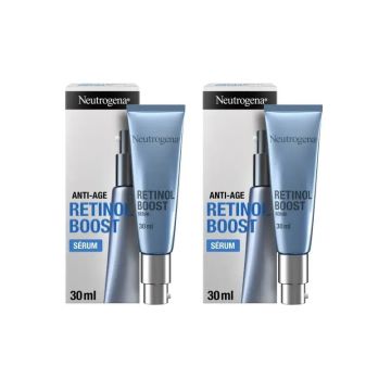 Neutrogena Retinol Boost Serum Facial Antiarrugas, 2X15 Ml
