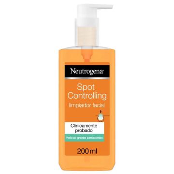 Neutrogena Spot Controlling Gel Limpiador Facial, 200 ml