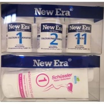 New Era Schussler Trio Belleza Sales 1+2+11 Cremas 1+11