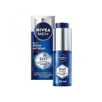 Nivea Men Power Sérum Antimanchas Y Antiarrugas 2En1, 30 ml