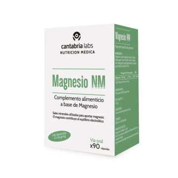 Magnesio NM 90 Cápsulas, Cantabria Labs Nutrición Médica