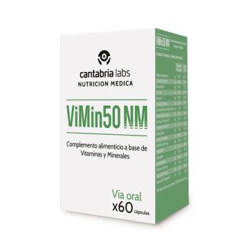 ViMin 50 NM 60 Cápsulas, Cantabria Labs Nutrición Médica