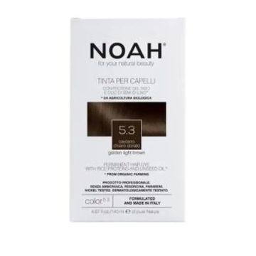 Noah Tinte Capilar Castaño Claro Dorado 5.3 140Ml.