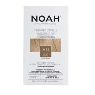 Noah Tinte Capilar Rubio Claro 8.0 140Ml.