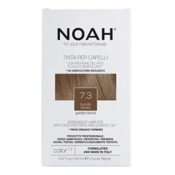 Noah Tinte Capilar Rubio Dorado 7.3 140Ml.