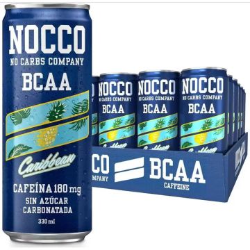 Nocco Pack Bcaa Caribbean, 12 uds x 330 ml