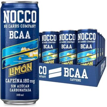 Nocco Pack Bcaa Limón Del Sol, 12 uds x 330 ml