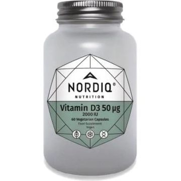 Nordiq Nutrition Vitamina D3 2000Ui 60 Cápsulas