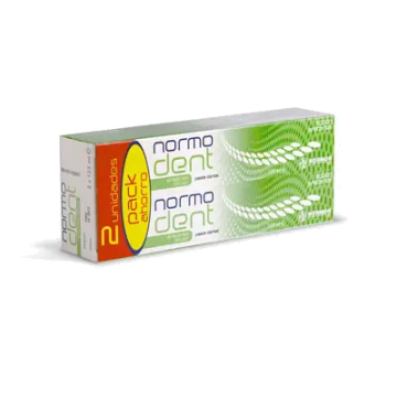Normodent Anticaries Pack Pasta 2X125 ml